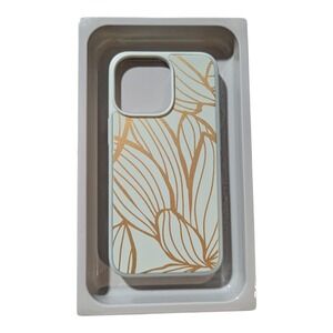 F2. Heyday Case For Apple iPhone 13 Pro -‎ Abstract Green/Gold (Open Box)